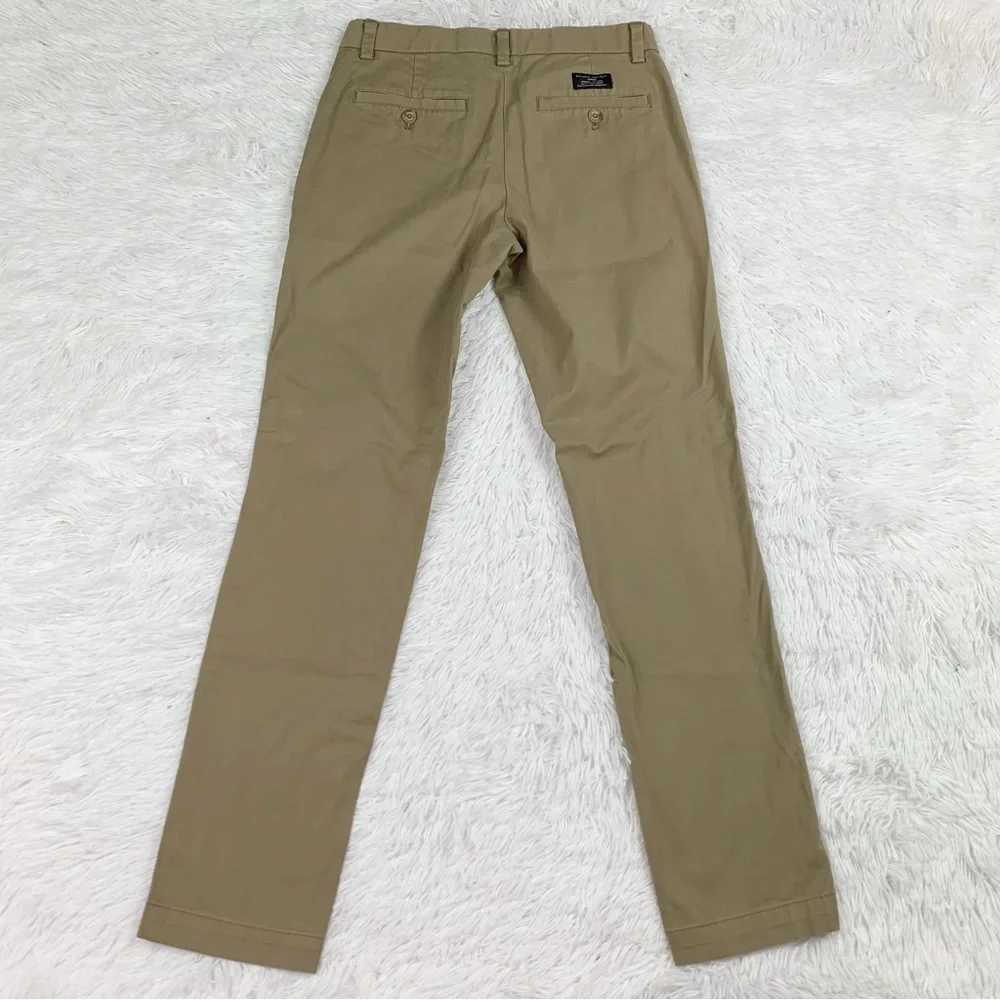 Banana Republic 28x32‎ Men's Aiden chino Pants slim fit in tan